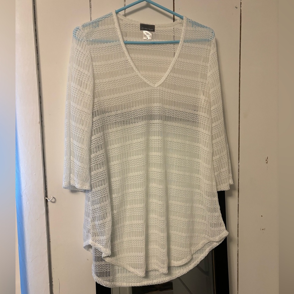 White Beach coverup Medium